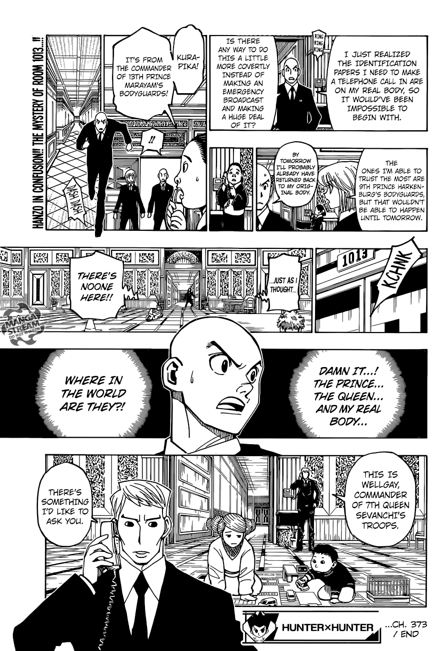 Hunter x Hunter Chapter 373 21